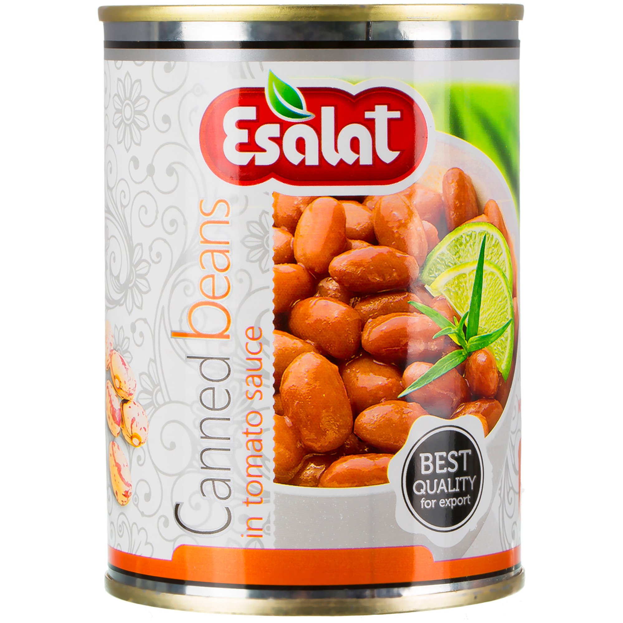 کنسرو لوبیا چیتی با سس گوجه فرنگی اصالت ۳۸۰ گرمی