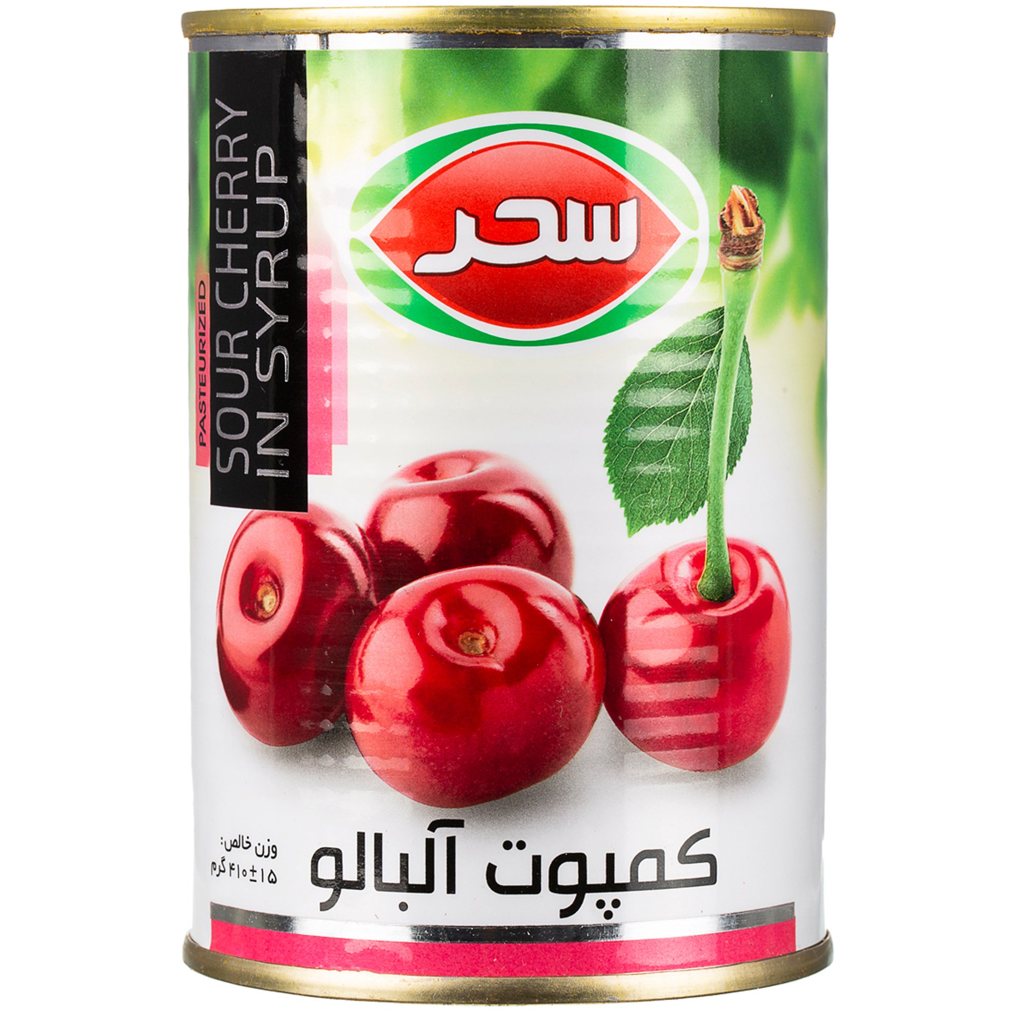 کمپوت آلبالو سحر ۴۲۰ گرمی
