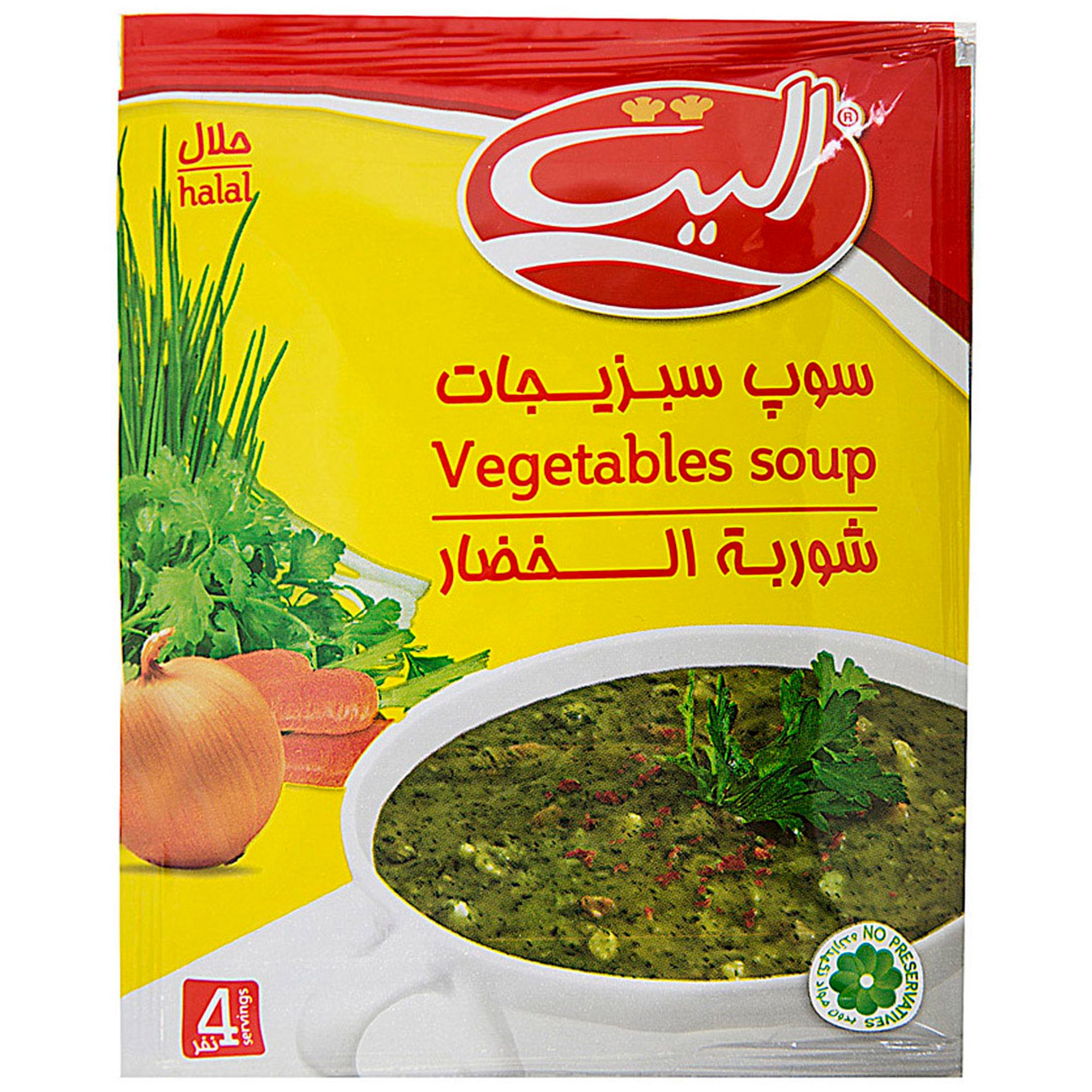 پودر سوپ سبزیجات الیت ۶۵ گرمی