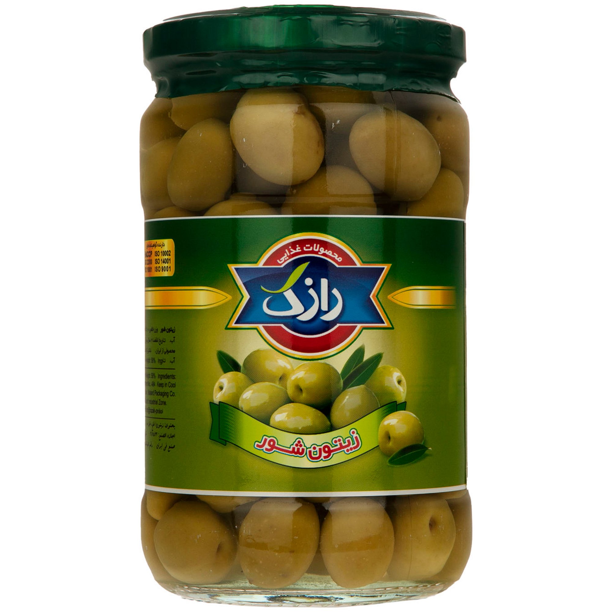 زیتون شور رازک ۶۶۰ گرمی