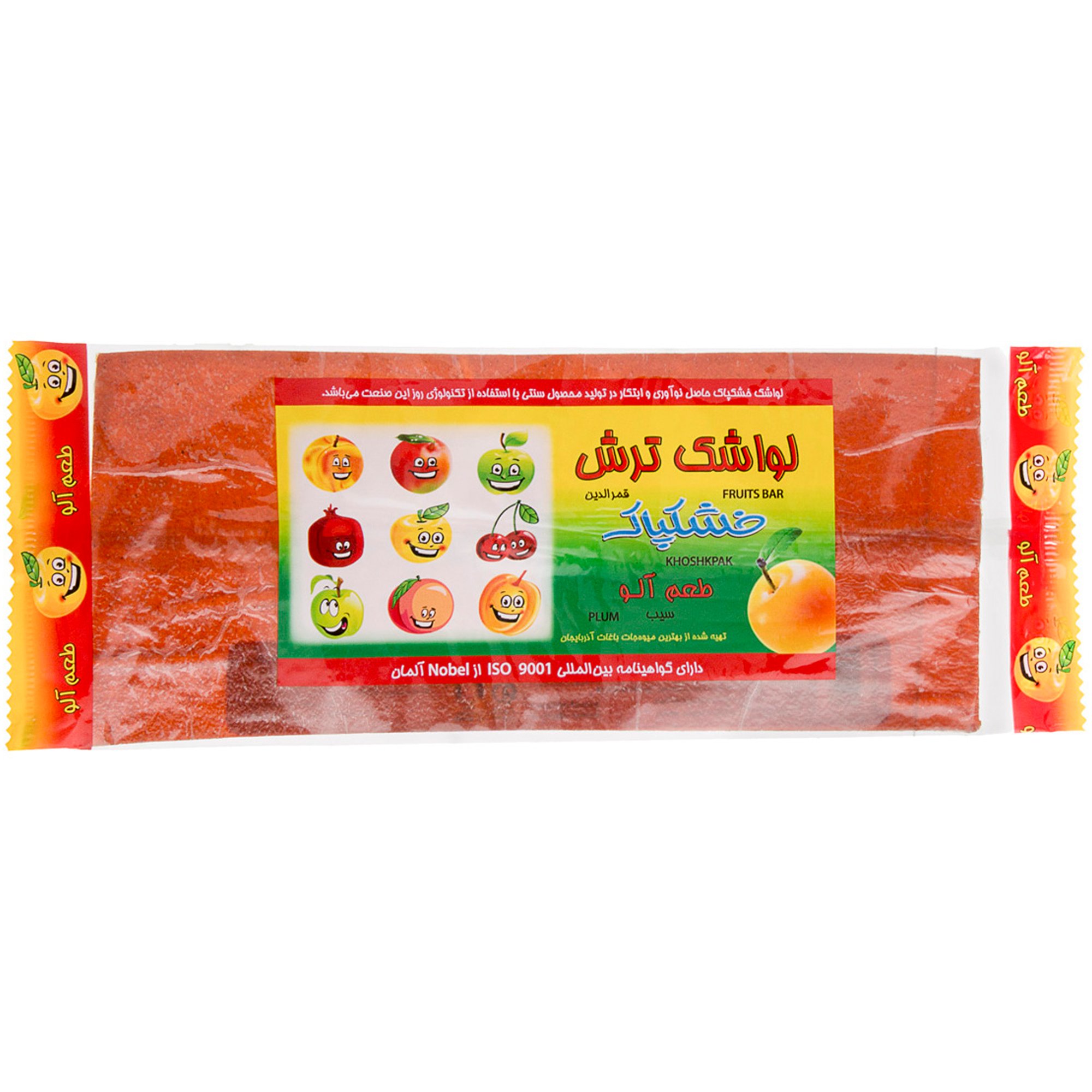 لواشک آلو خشکپاک ۹۰ گرمی