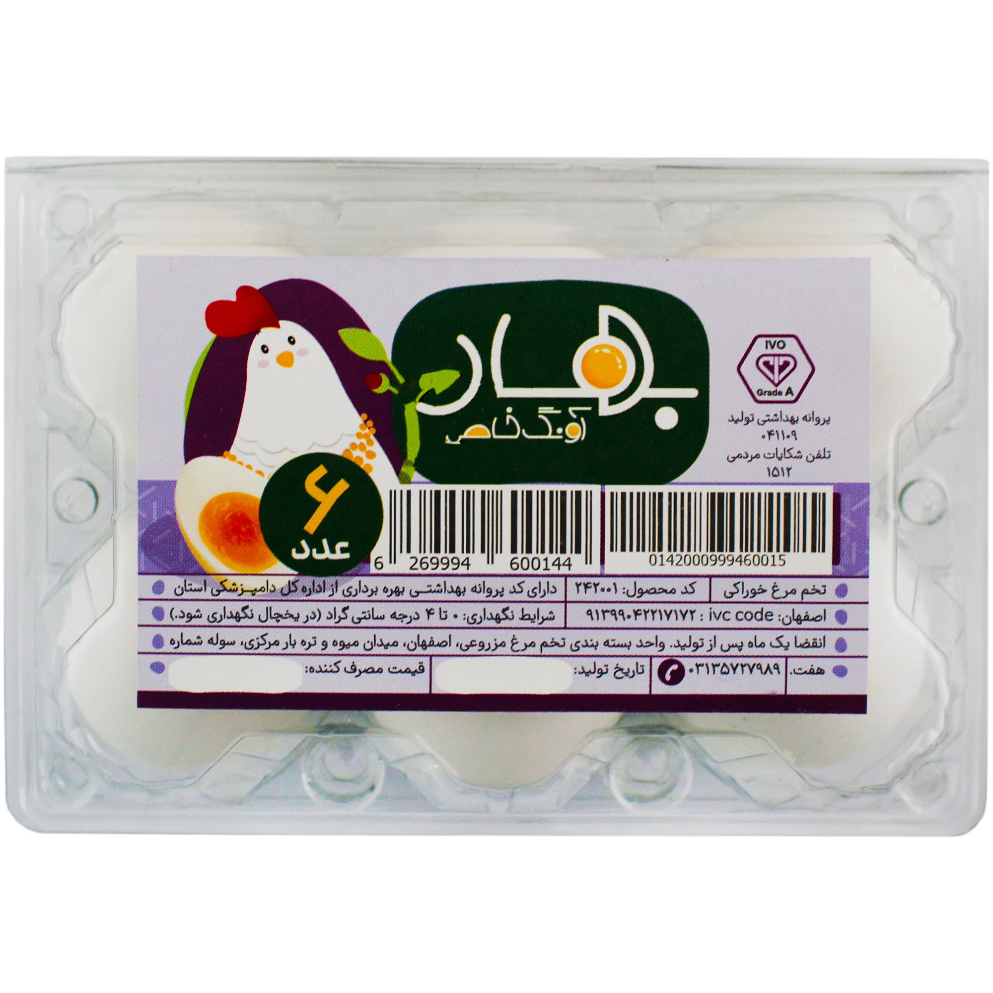 تخم مرغ بهار آونگ خاص ۶ عددی