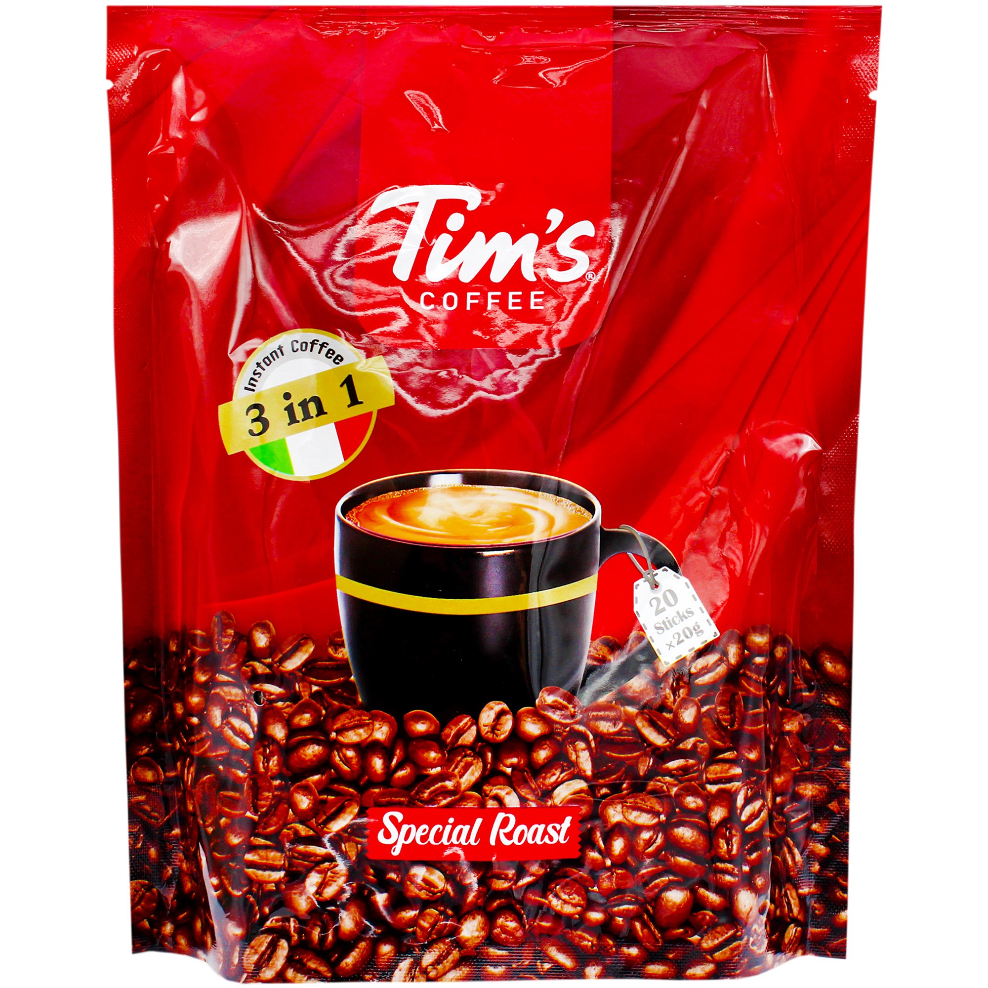 پودر کافی میکس ۳ در ۱ Special Roast تیمز ۲۰ عددی