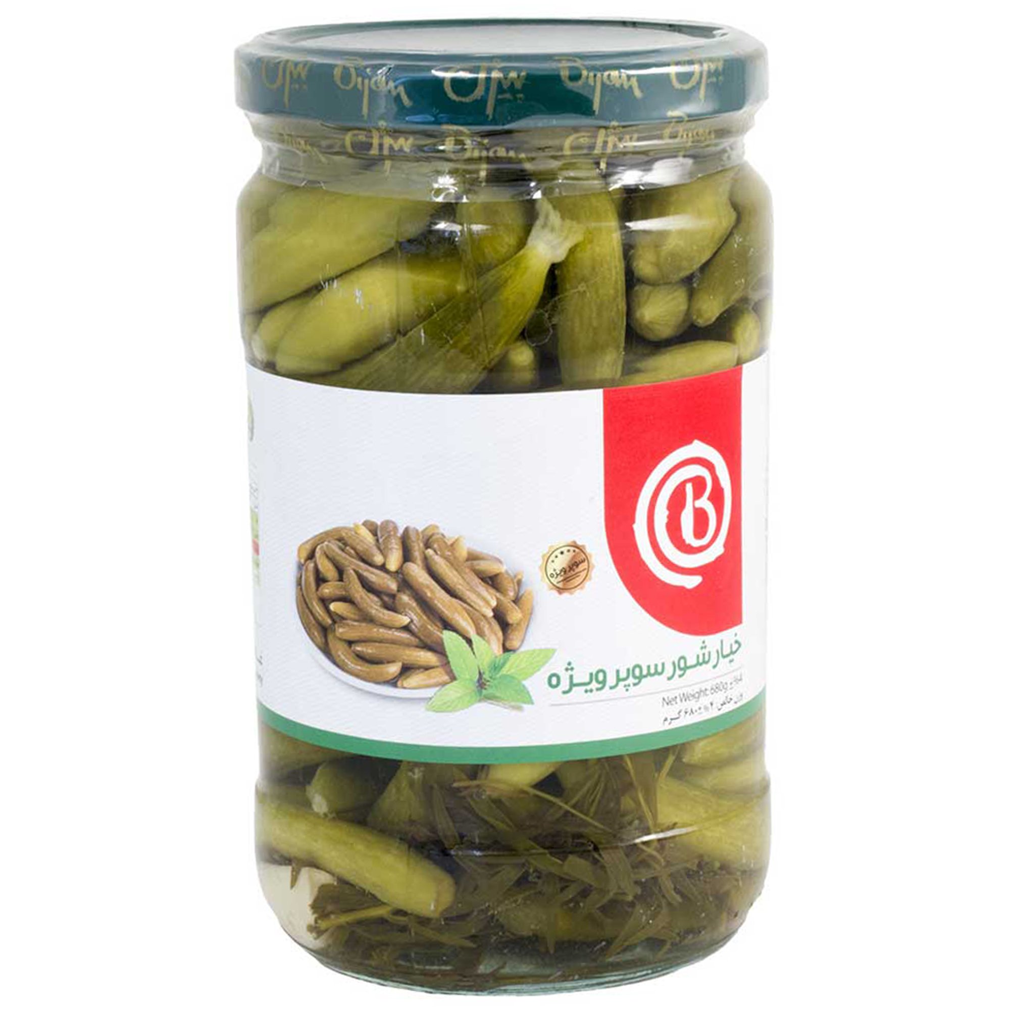 خیارشور سوپر ویژه بیژن ۶۸۰ گرمی
