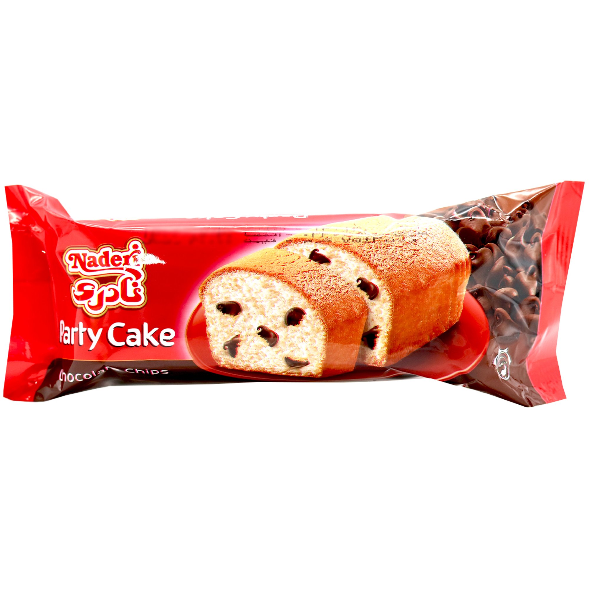 کیک وانیلی با شکلات چیپسی نادری ۷۵ گرمی