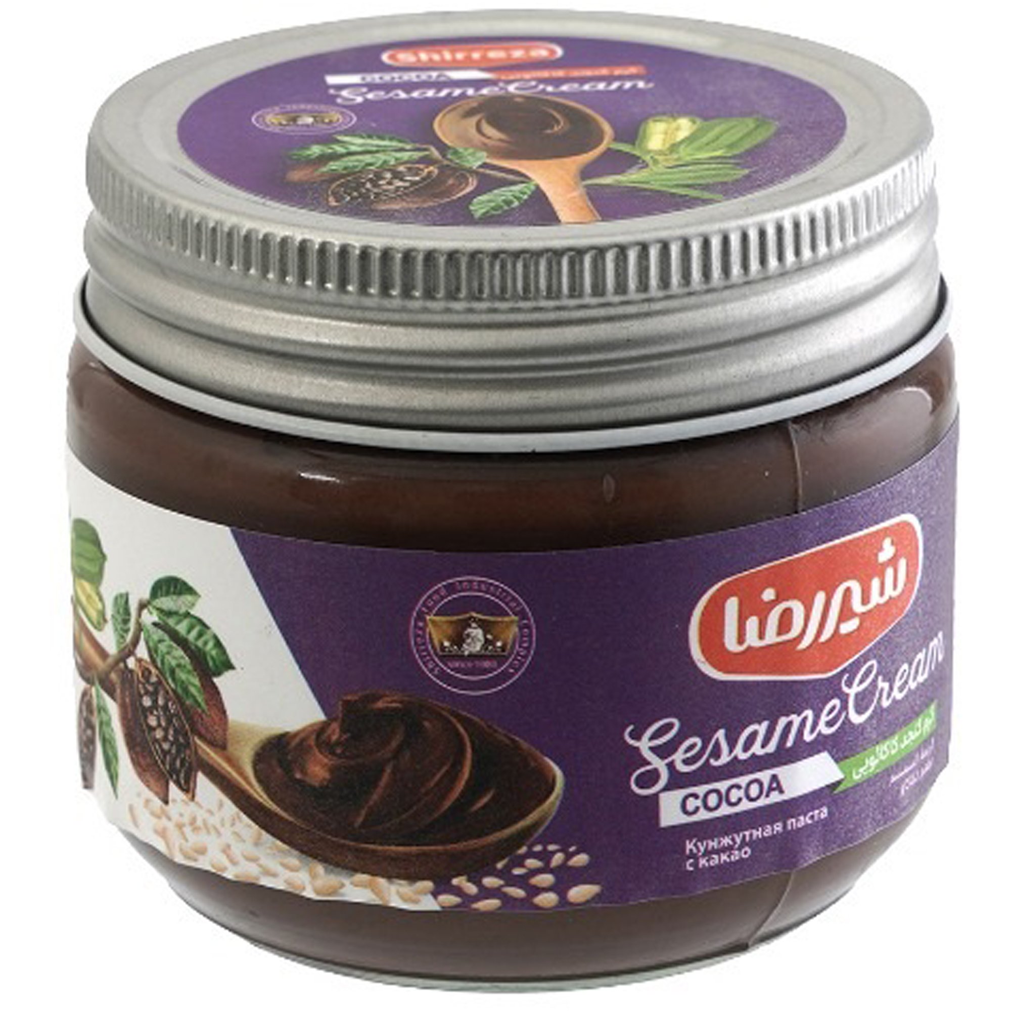 کرم کنجد کاکائویی شیررضا ۲۰۰ گرمی