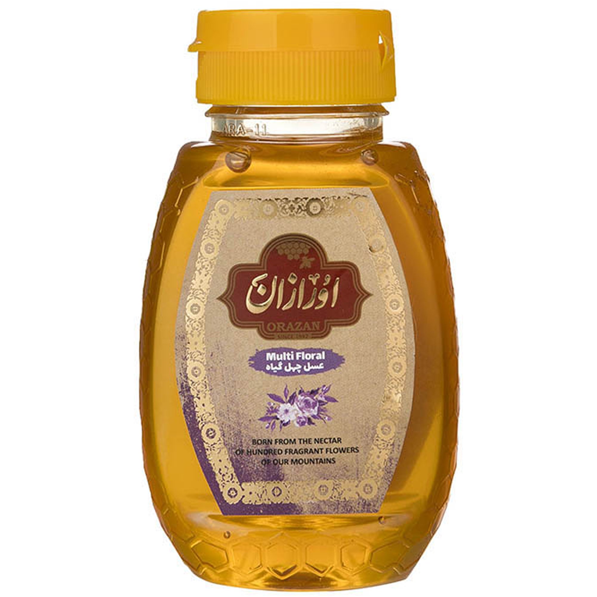 عسل طبیعی چهل گیاه اورازان ۲۵۰ گرمی