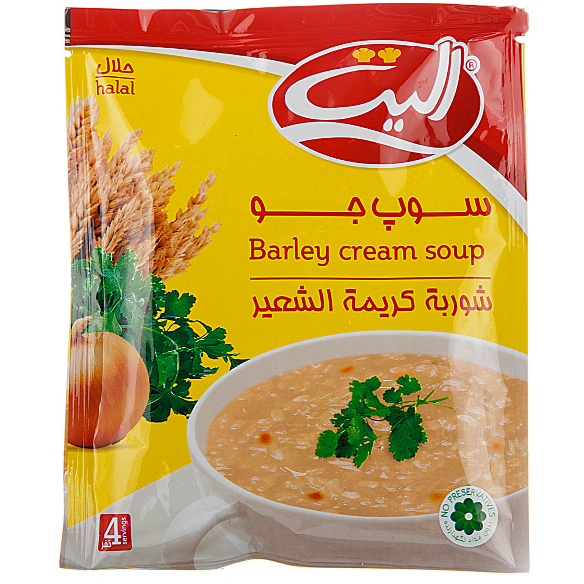 پودر سوپ جو الیت ۶۸ گرمی
