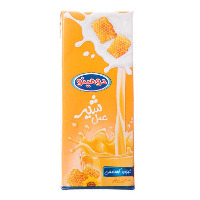 شیر عسل پرچرب مدت دار دومینو ۲۰۰ میلی لیتری